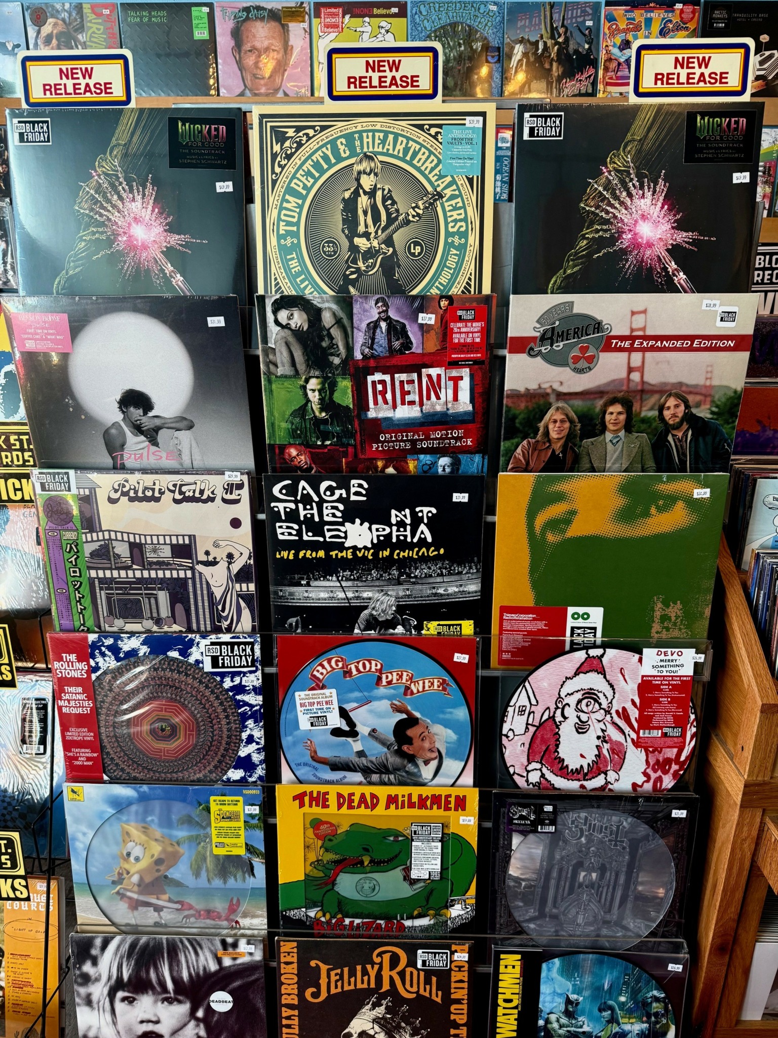 New release records