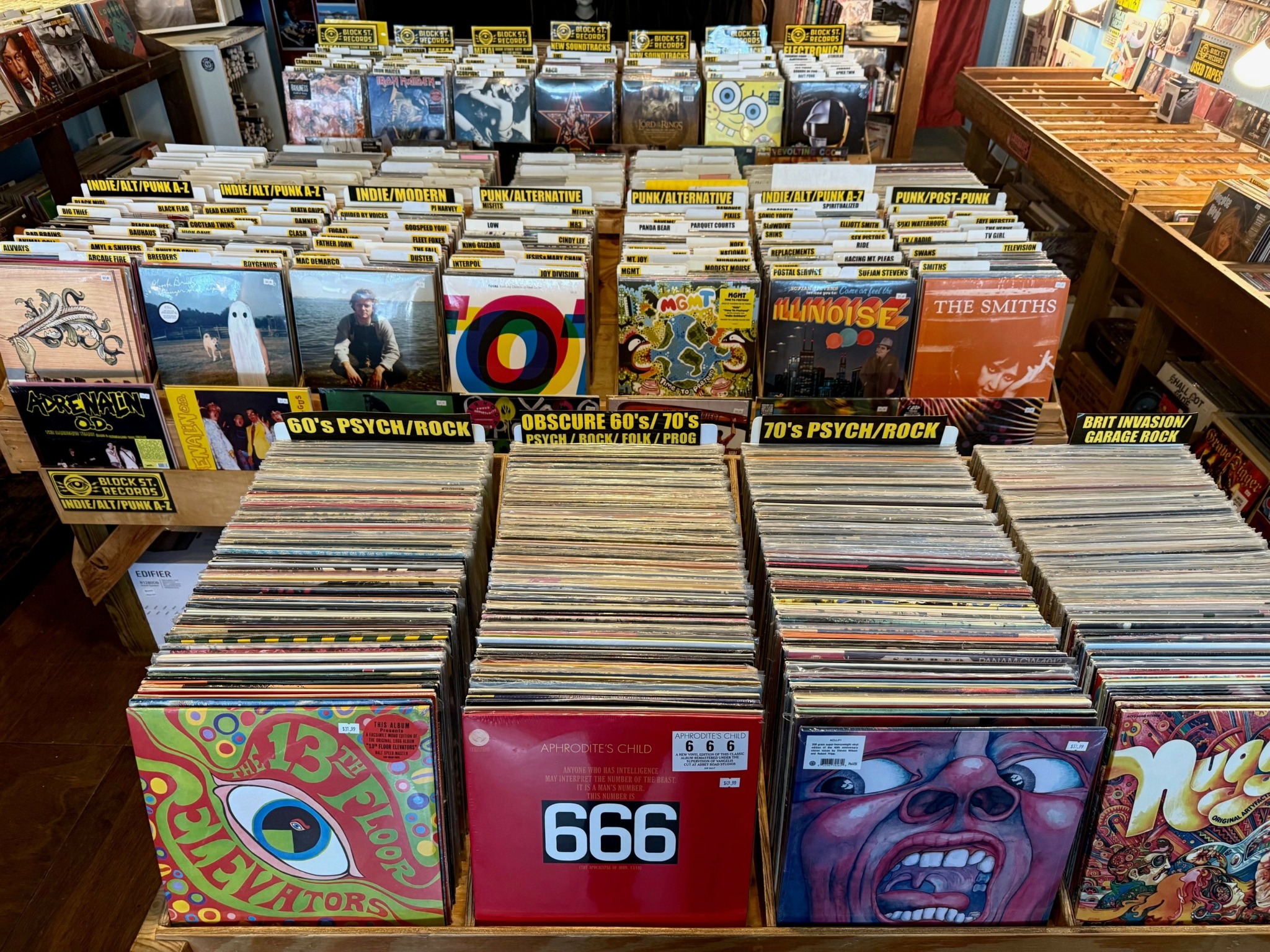 Record bins